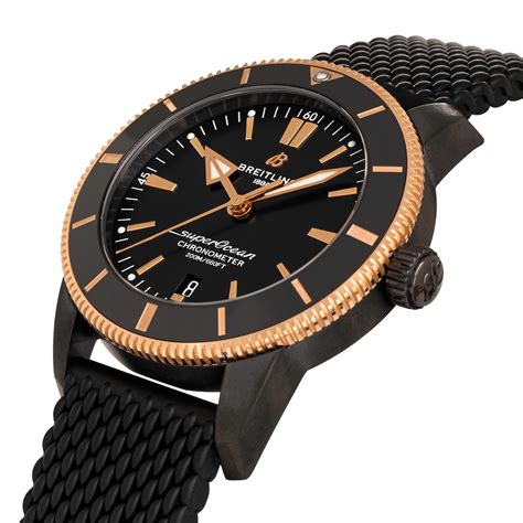 breitling superocean 44 rose gold bezel|breitling superocean b20 automatic 44.